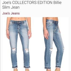 Joe’s Jeans: the BILLIE Ankle Collectors Edition